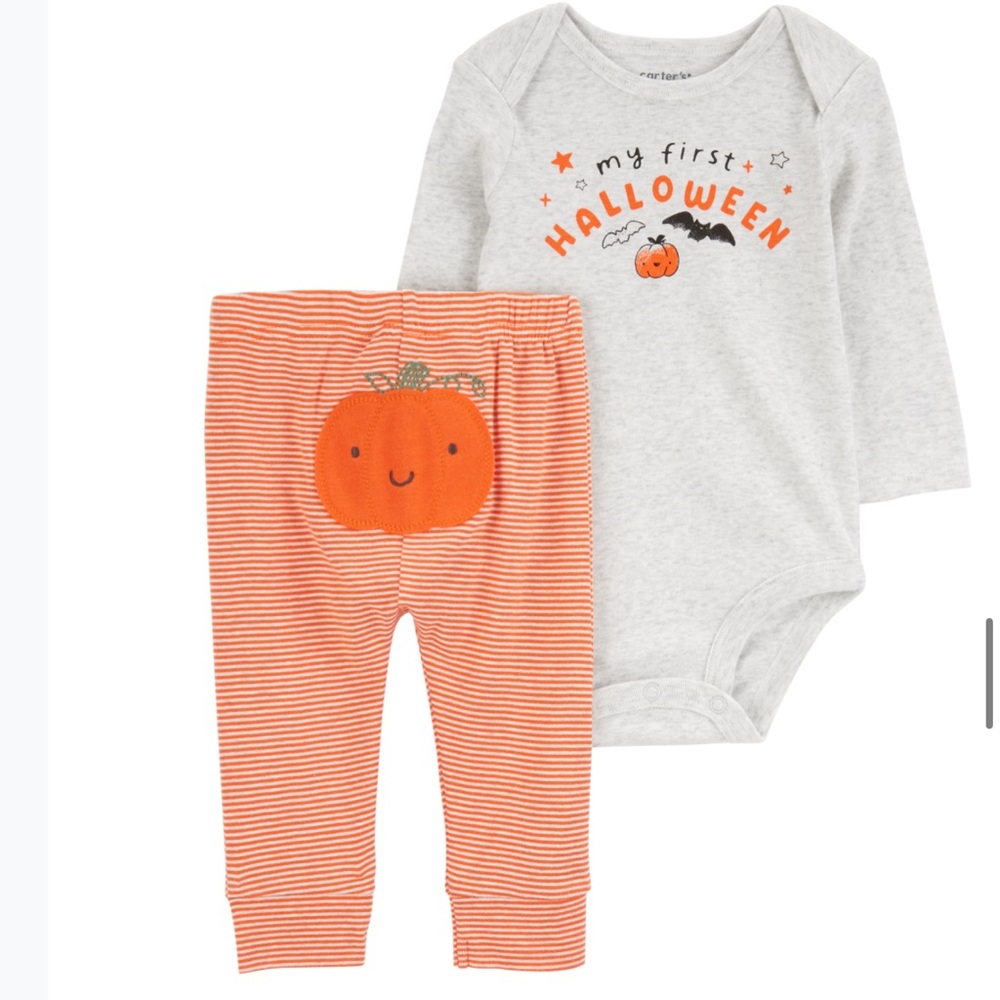 🌲 NWT - My first Halloween matching set - unisex